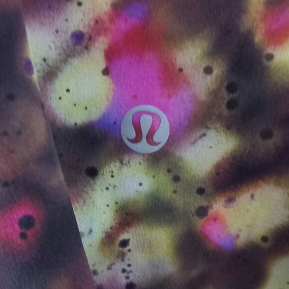 LULULEMON align tank in soft focus splatter green print - Picture 5 of 8